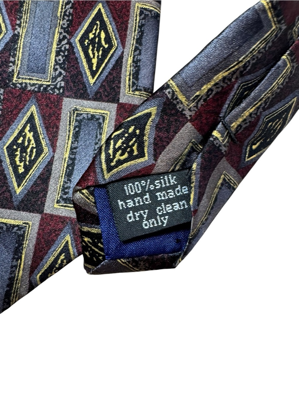 Cocktail Colors Abstract Print Silk Tie - Picture 7 of 7
